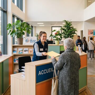 Une étudiante en alternance en BTS SP3S