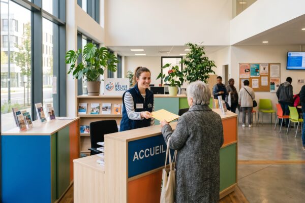 Une étudiante en alternance en BTS SP3S